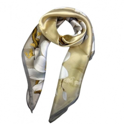 Foulard en Soie Or