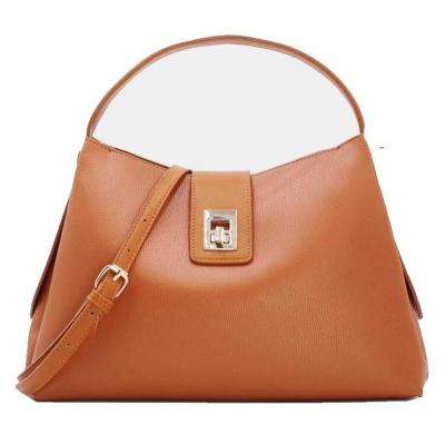 Sac a main multi compartiments classique 6798 marron